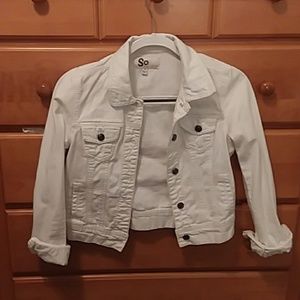 White Denim Jacket
